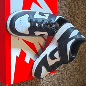 Nike Black & White Panda Shoe Size 10c